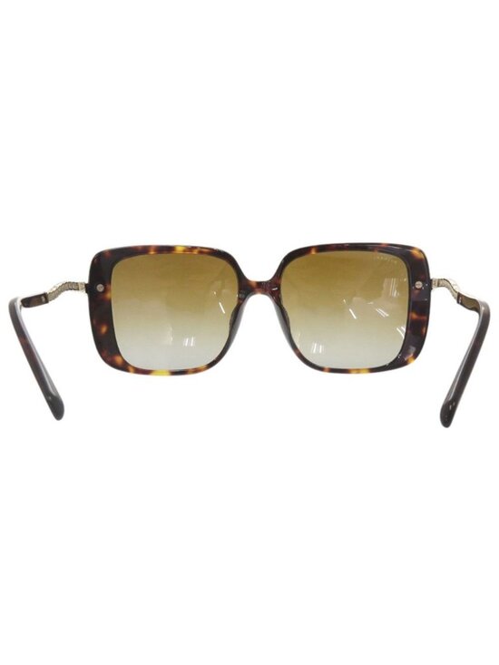 Bvlgari Serpenti Acetate Metal Line Stone Brown Sunglasses Eyewear main image 7